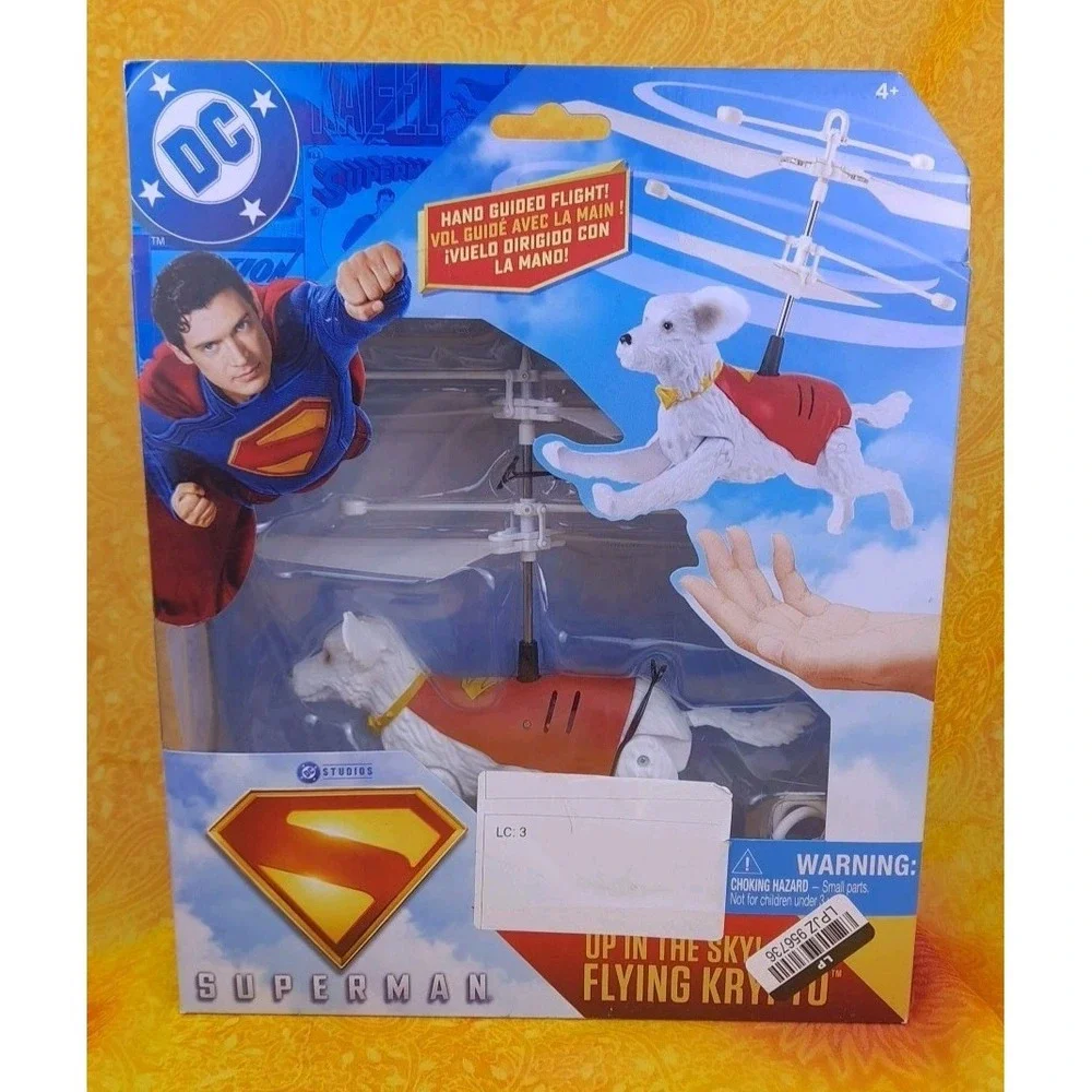 Superman‎ Movie Flying Krypto Dog DC Comics RC Toys Hovering Up in the Sky New